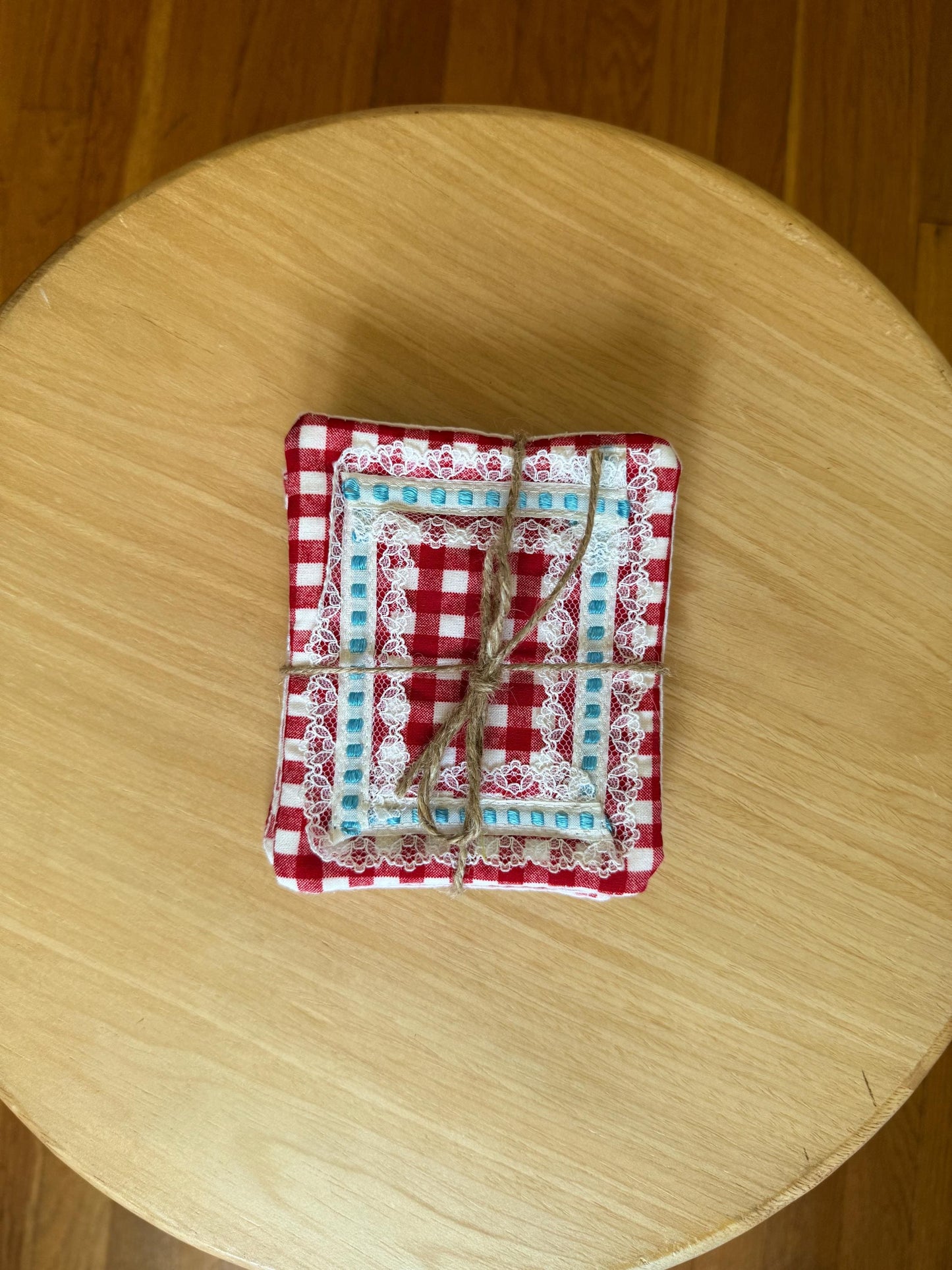 Quilted Coaster Set