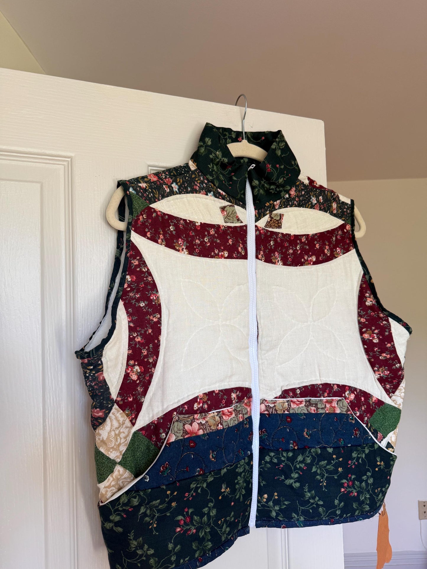 Upcycled Quilted Vest
