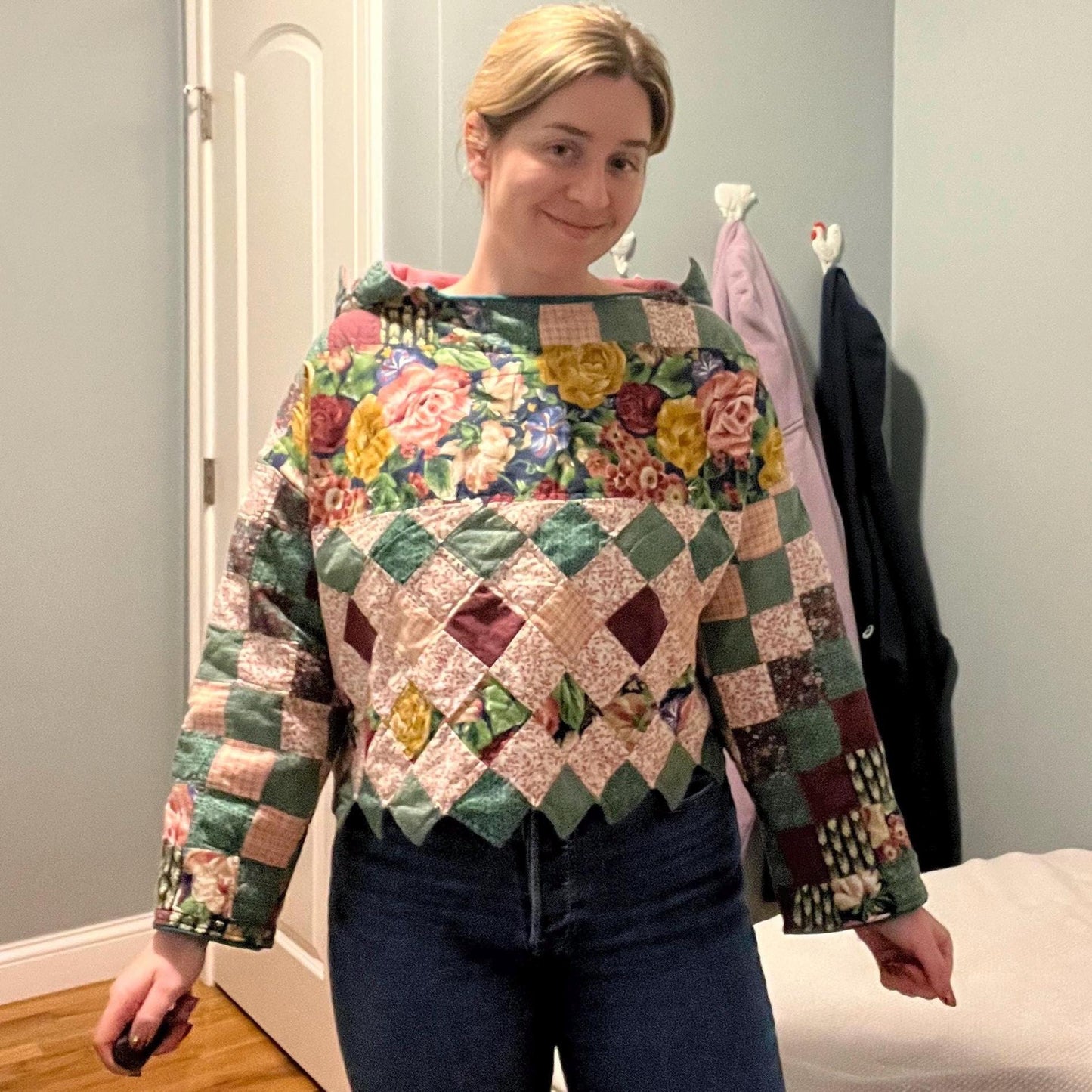 Quilted Hoodie