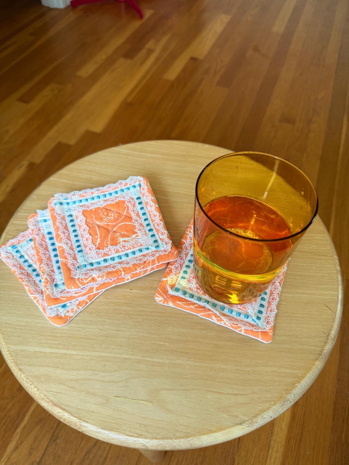 Quilted Coaster Set