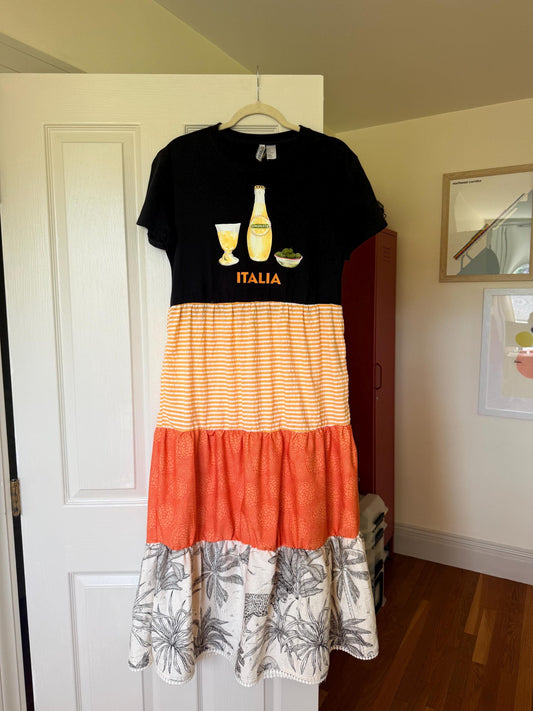 Tiered T-Shirt Maxi Dress
