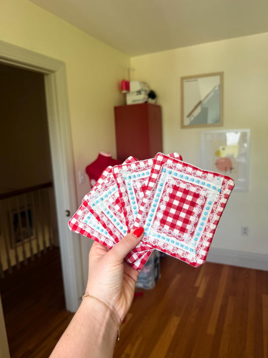 Quilted Coaster Set