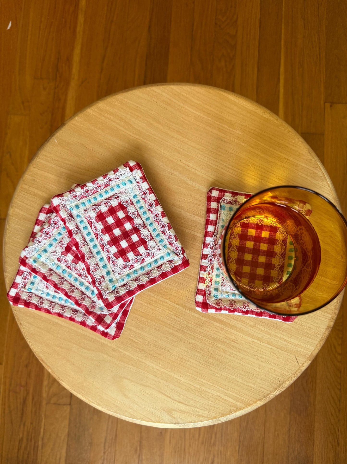 Quilted Coaster Set