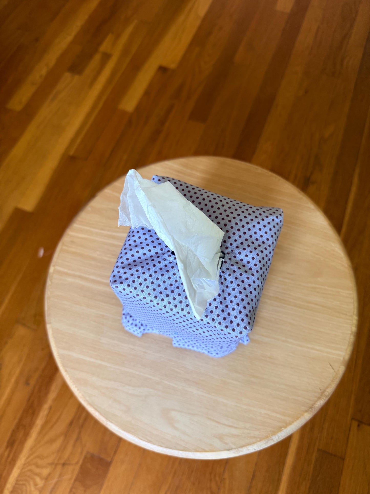Ruffle Tissue Box Cover