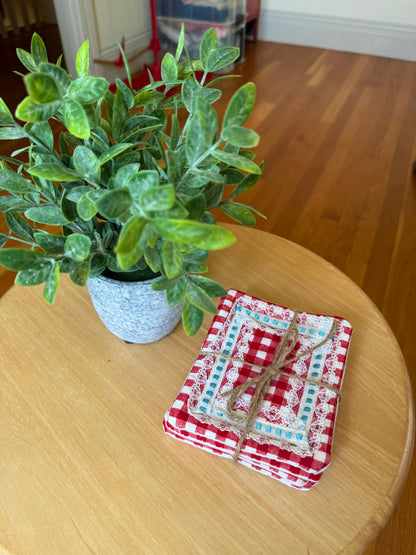 Quilted Coaster Set