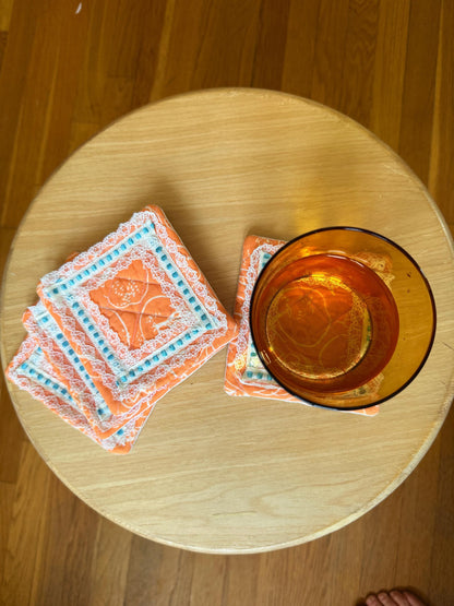 Quilted Coaster Set