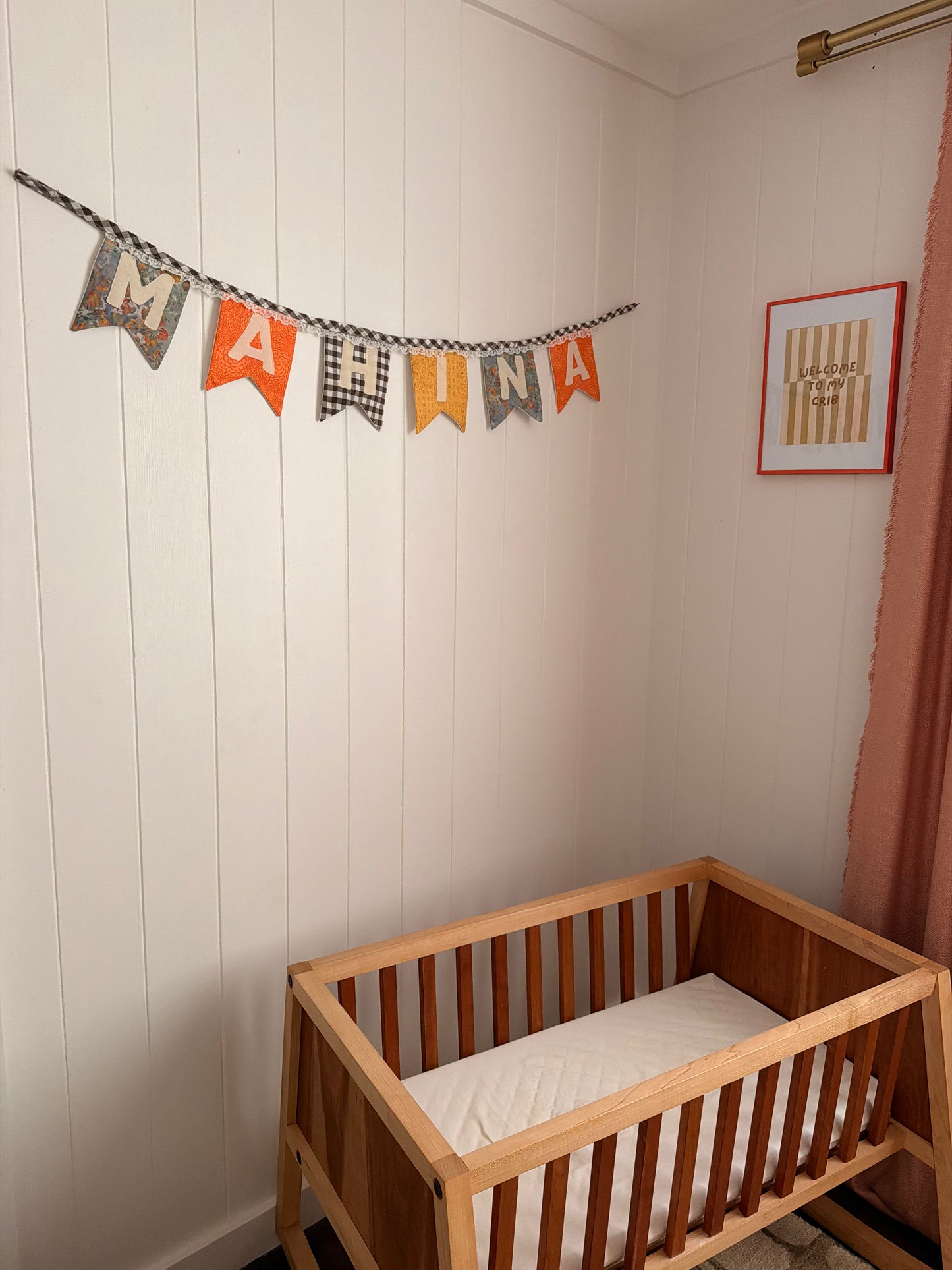 Customizable Pennant Sign