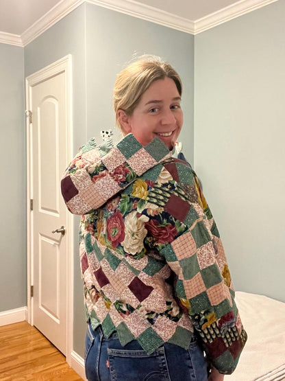 Quilted Hoodie