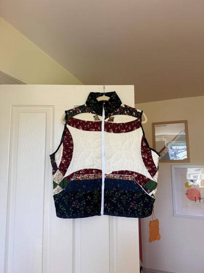 Upcycled Quilted Vest