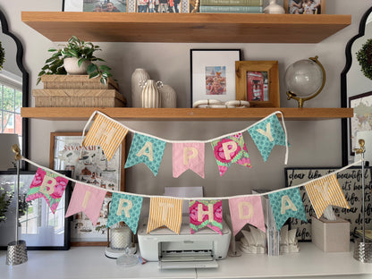customizable pennant sign
