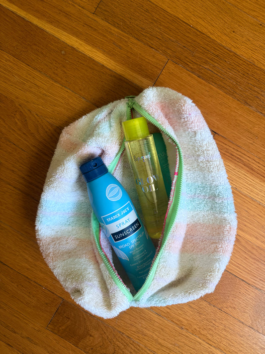pastel maddie towel pouch