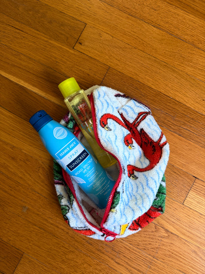 hibiscus maddie towel pouch