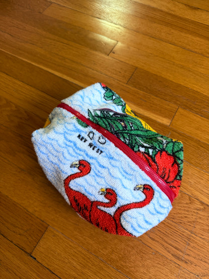 hibiscus maddie towel pouch