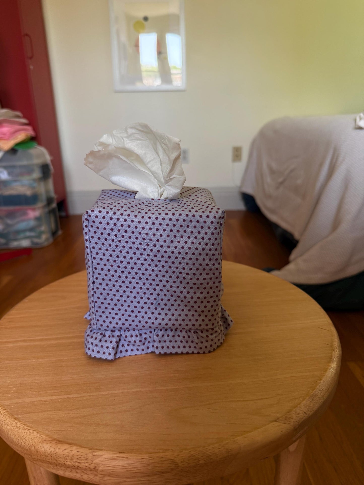 Ruffle Tissue Box Cover