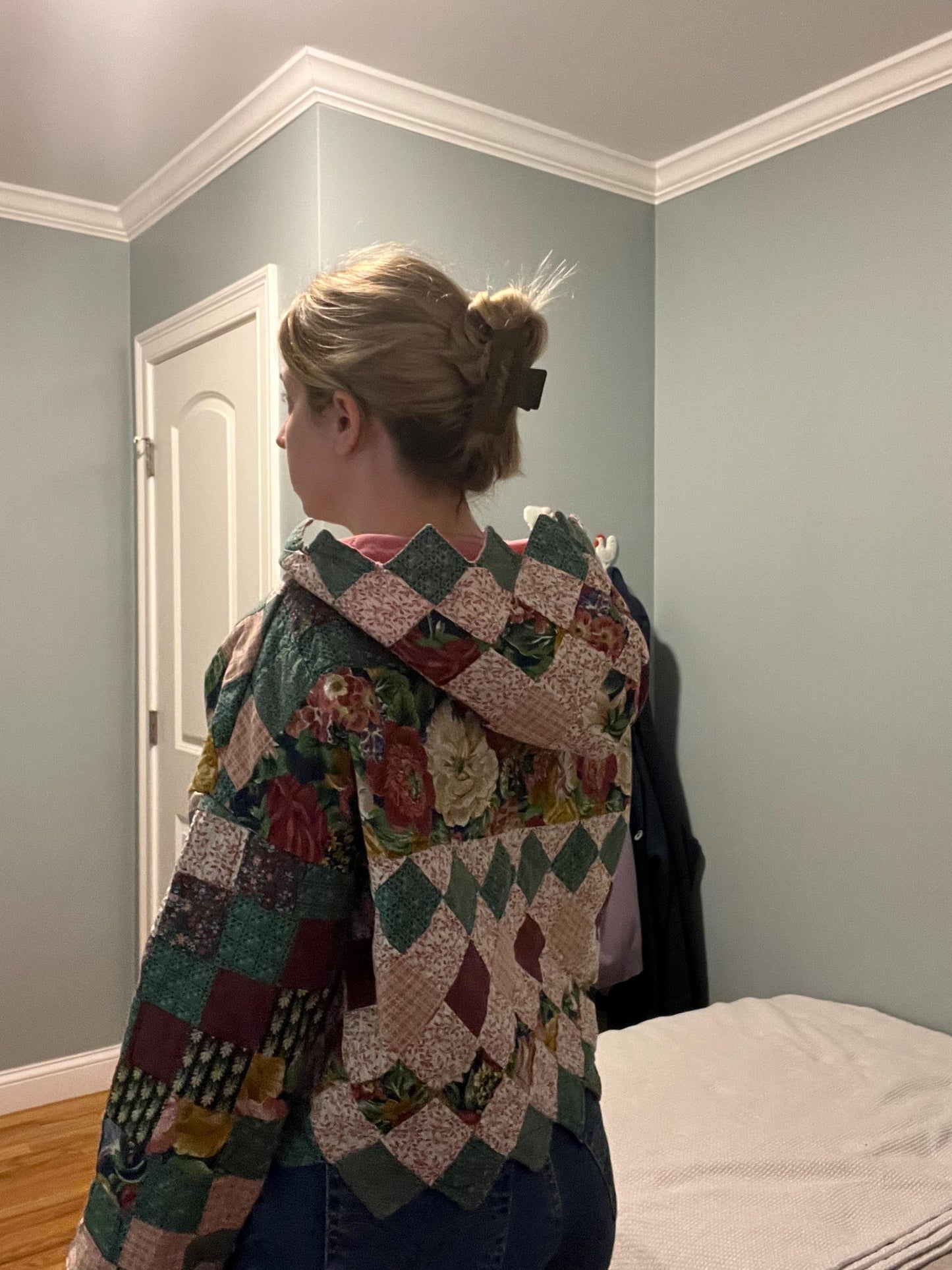 Quilted Hoodie
