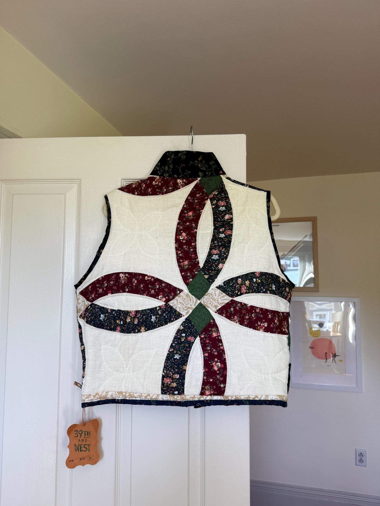 Upcycled Quilted Vest