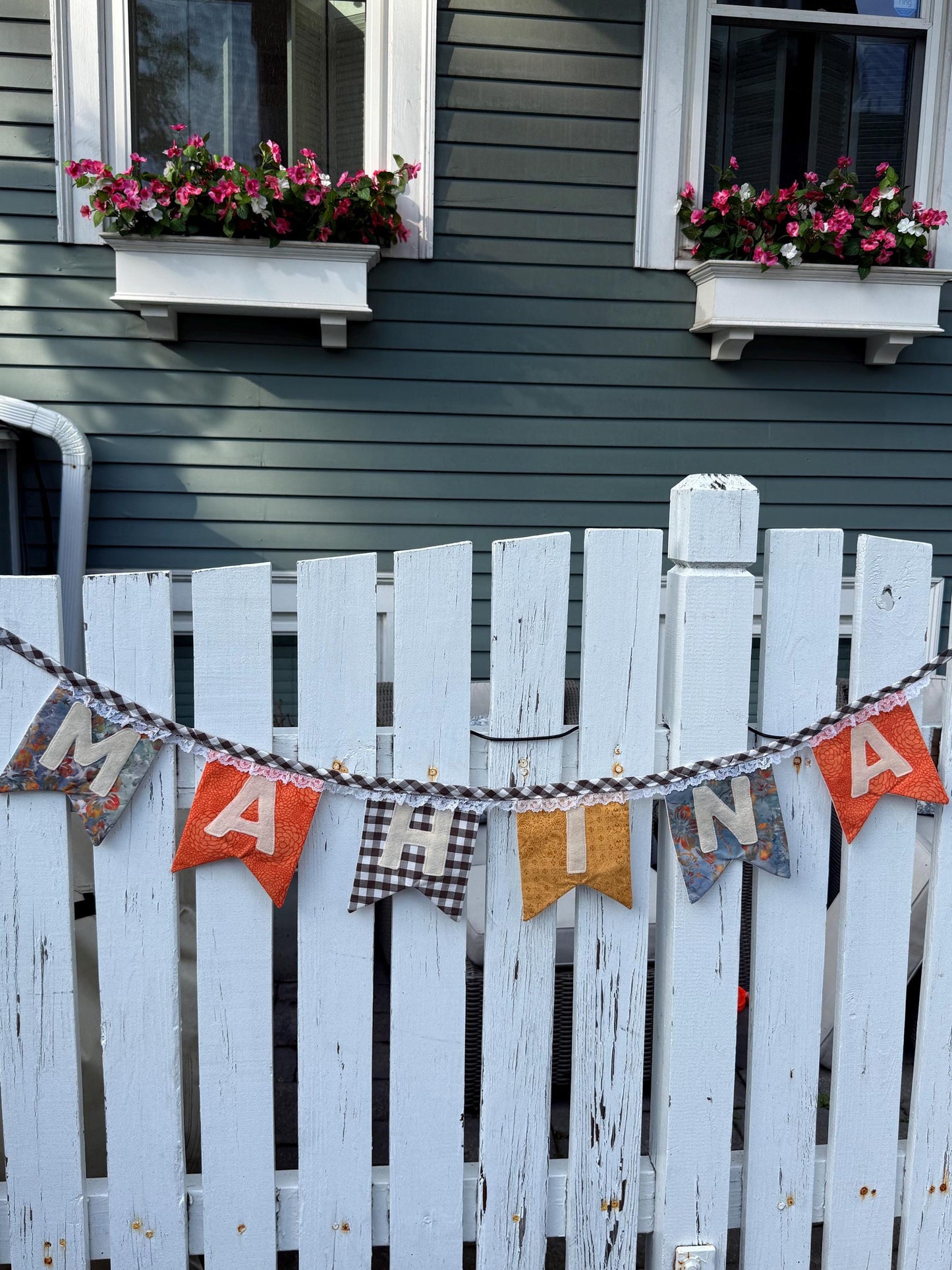 Customizable Pennant Sign