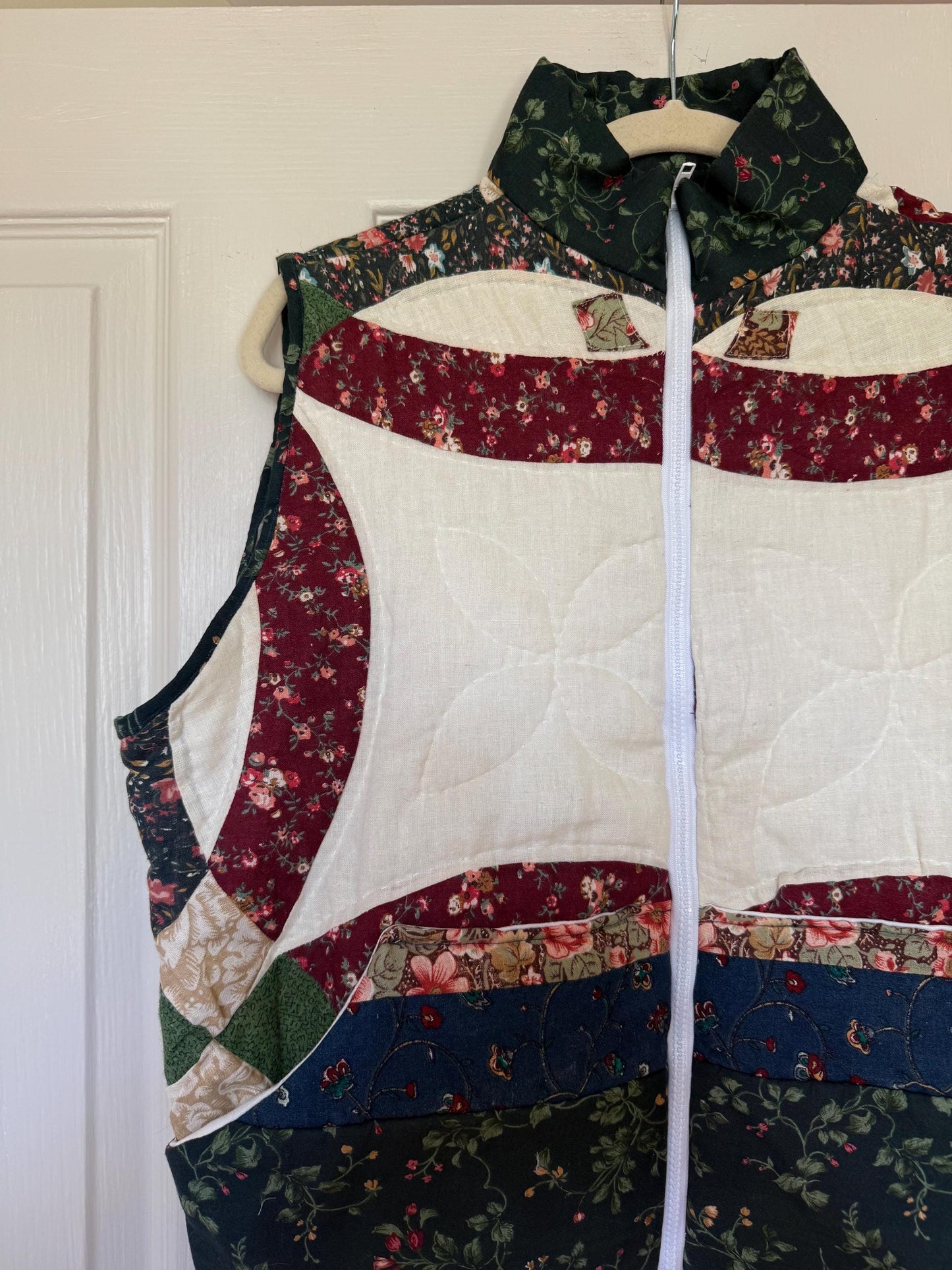 Upcycled Quilted Vest