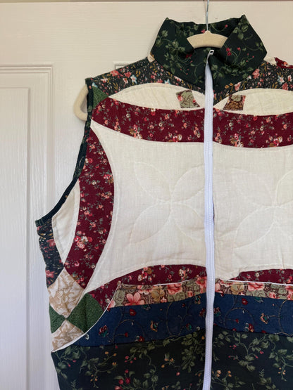 Upcycled Quilted Vest